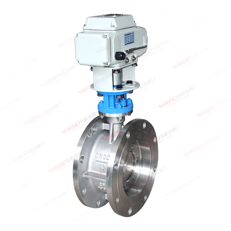 电动法兰蝶阀