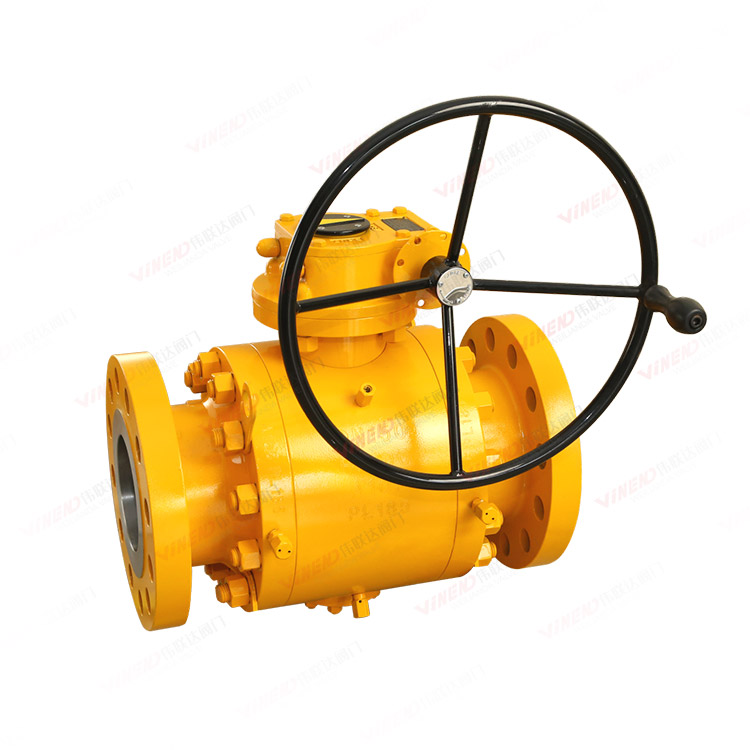 三片式高压球阀