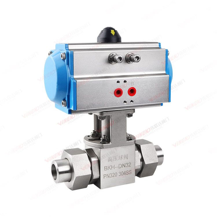 气动高压球阀